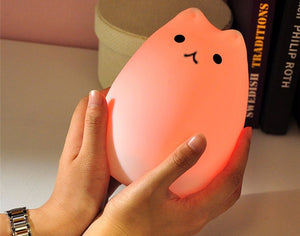 7 Colors Cat Night Light