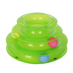 Funny Cat  Triple Disc Tower Toy