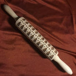 Christmas Embossing Rolling Pin