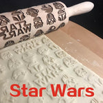 Christmas Embossing Rolling Pin