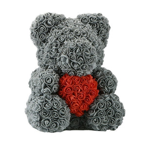 23 cm Valentine Rose Bear