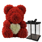 23 cm Valentine Rose Bear