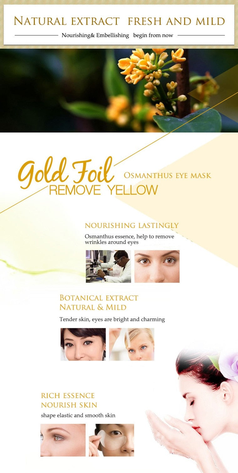BIOAQUA Gold Osmanthus Eye Patches Mask