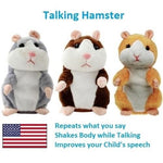 Talking Hamster Electronic Plush Toy