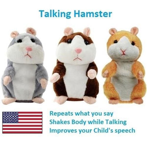 Talking Hamster Electronic Plush Toy