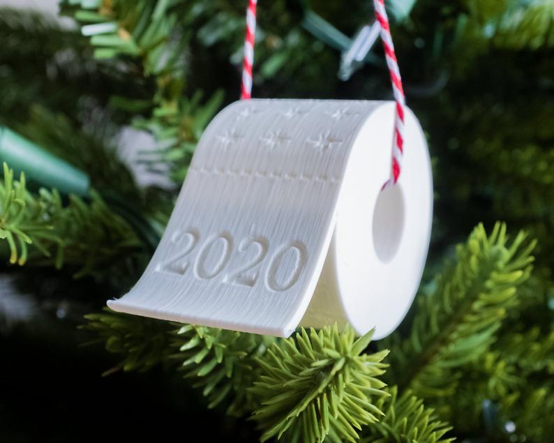 2020 Christmas Toilet Paper Ornament