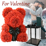 23 cm Valentine Rose Bear