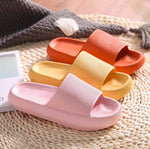 Zapatillas con Punta Abierta de Suela Blanda